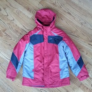 Boys Winter Ski Coat w Removable Fleece Jacket  - Size 12/14